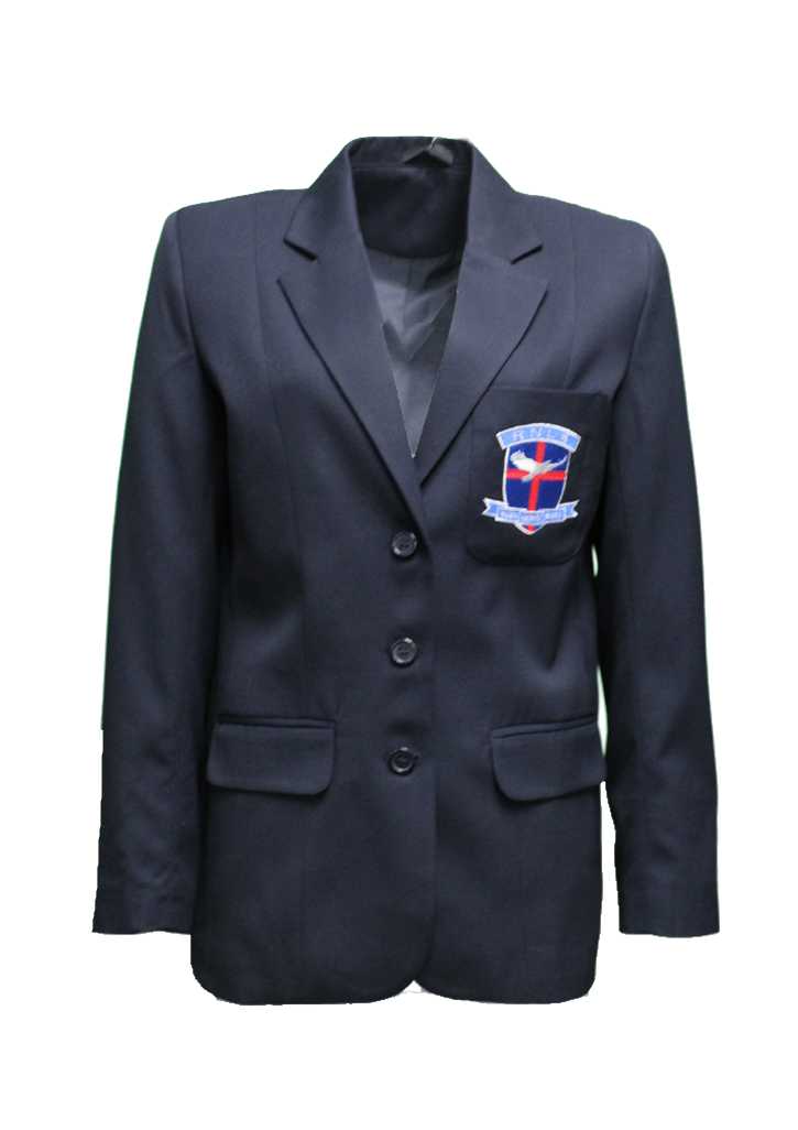 Rangiora New Life School Senior Girls Blazer Navy (Year11-13)